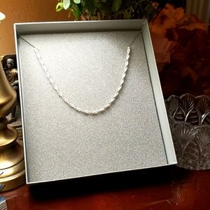 Sevilla Rope Chain Sterling silver.